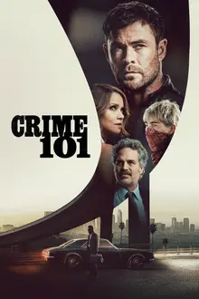 Affiche du thriller policier Crime 101
